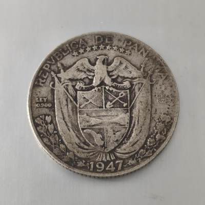 Krab外币市集Vol.21 - 巴拿马1947年银币