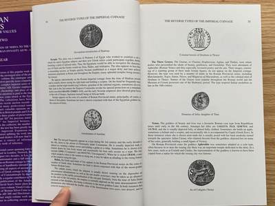 《竞宝斋》第406场 周日，周一，2场连拍 （全场包邮） 古罗马钱币及其价值目录第二卷，David Sear最新版，公元96年-公元235年