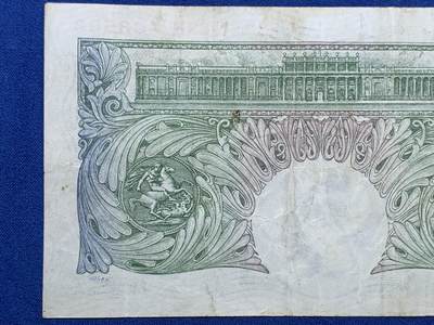 《竞宝斋》第406场 周日，周一，2场连拍 （全场包邮） 两张一组 英国A序列1镑纸币 品相不错