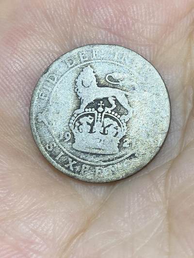 2025年第七十三场(总第九十九场）外国好品散币(免佣金) - 英国🇬🇧1927年6便士银币(乔治五世时期)