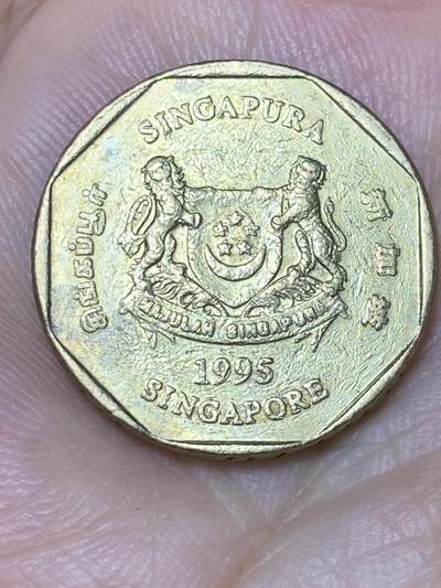 2025年第七十三场(总第九十九场）外国好品散币(免佣金) 新加坡🇸🇬1995年1元(低盾笑脸版)