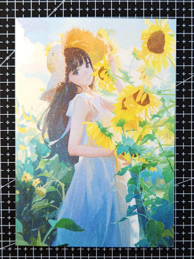 琦卡当当铺 第07期 周二结束 ★★人少漏多结束早★★太 (分享有奖)持续收拍品中~更多福利欢迎加群了解 - 众里寻他-最美少女-A6钻闪-磨砂手感-明信片尺寸