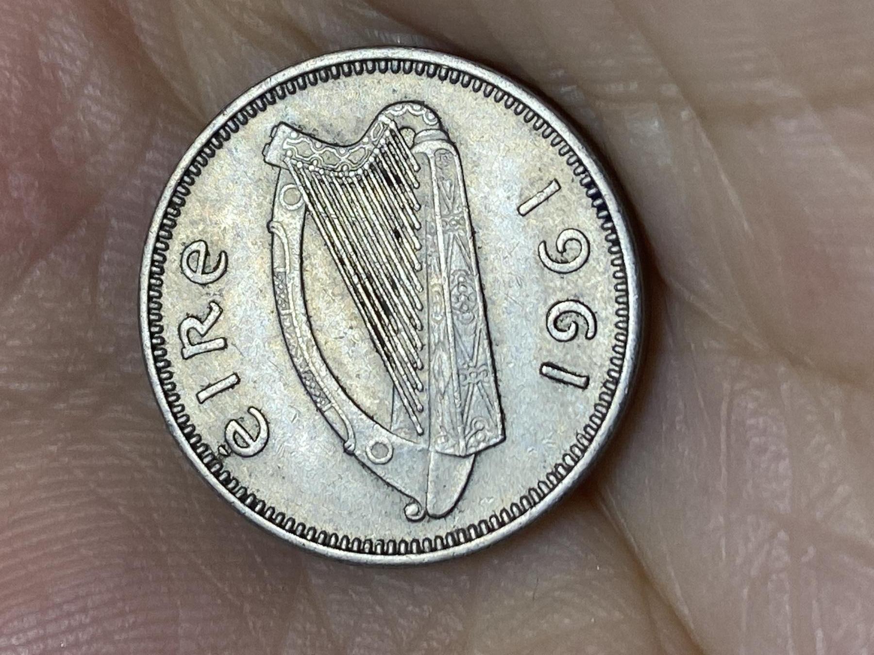2025年第七十二场(总第九十八场）外国好品散币(免佣金) 好品–爱尔兰🇮🇪1961年3便士(共和国时期第一套第二版)