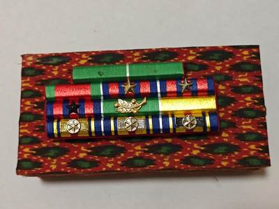RimeNova韵星2025军品类夏季拍卖会-- RimeNova 2025 Summer Militaria Sale - 柬埔寨王国少将勋略带原盒（详情介绍）