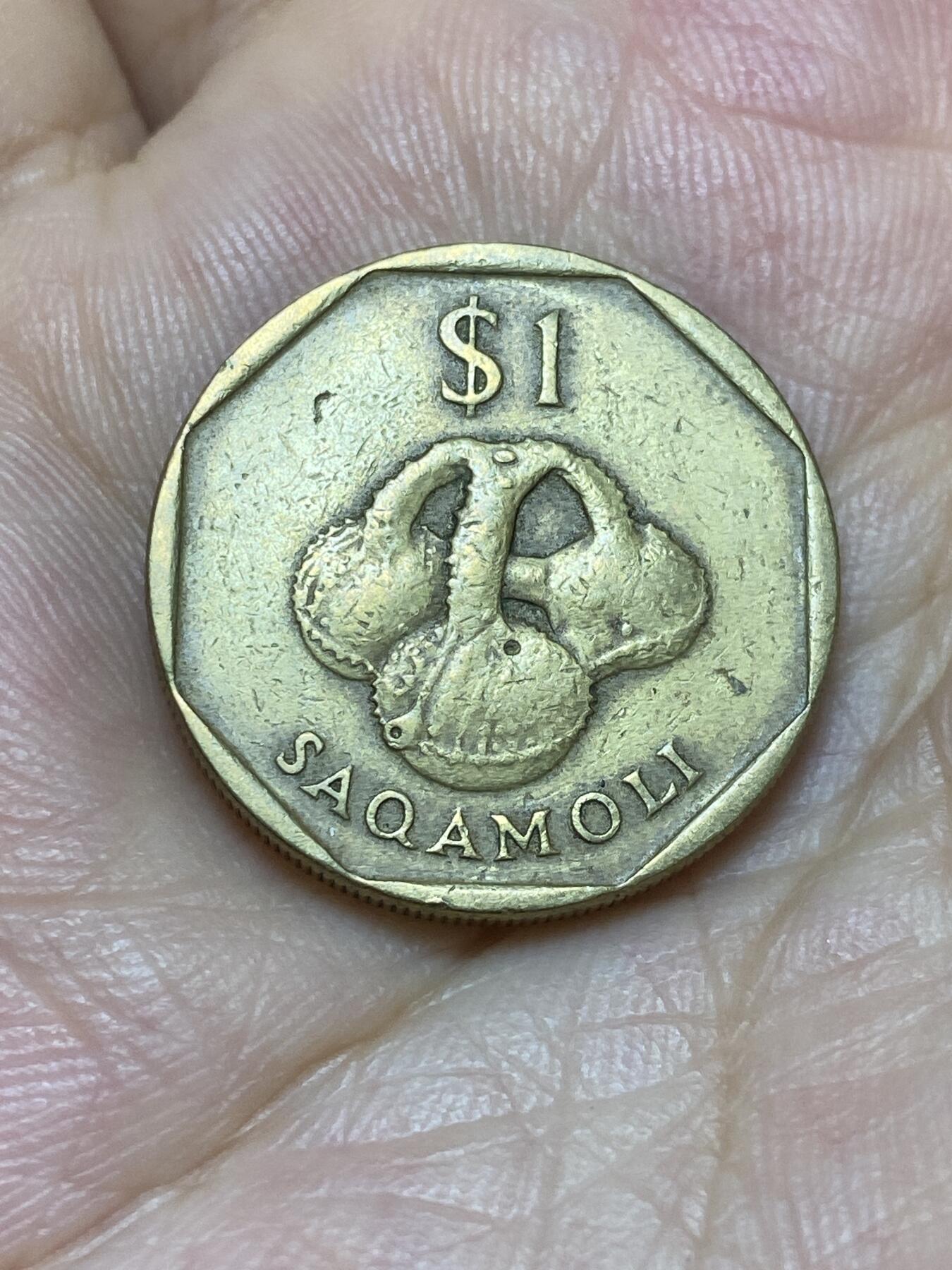 2025年第七十二场(总第九十八场）外国好品散币(免佣金) 斐济🇫🇯1995年1元(伊丽莎白二世中年高冠，首发年)