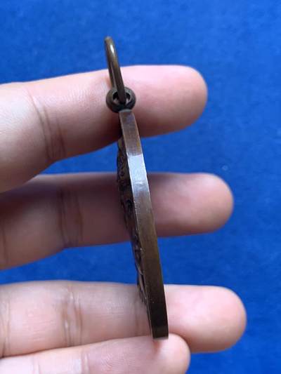 《竞宝斋》第406场 周日，周一，2场连拍 （全场包邮） 法兰西女神高浮雕纪念铜章 57.4克 50.5mm 带盒