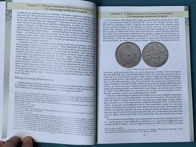 《竞宝斋》第406场 周日，周一，2场连拍 （全场包邮） 安南钱币目录，197页彩色内容丰富，绝大篇幅都是安南金银币版别和各种赏牌，目前安南币比较实用和权威参考目录