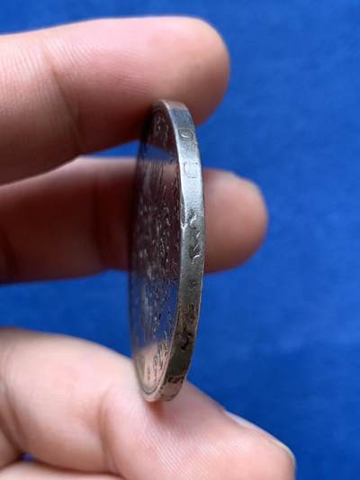 《竞宝斋》第406场 周日，周一，2场连拍 （全场包邮） 德国 巴伐利亚 1876年 路德维希二世 短翅鹰5马克银币