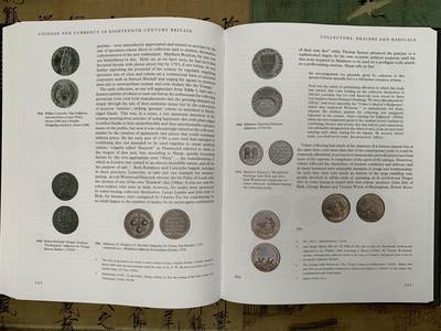 《竞宝斋》第406场 周日，周一，2场连拍 （全场包邮） 十八世纪的英国铸币与货币，最权威的英国TOKEN目录，精装大十六开全铜版纸印刷