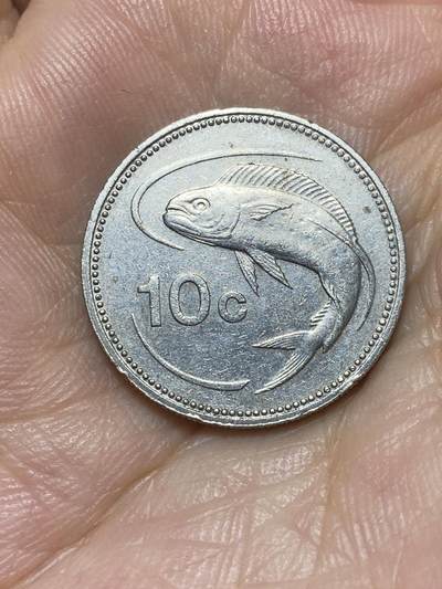 2025年第七十二场(总第九十八场）外国好品散币(免佣金) - 马耳他🇲🇹1991年10分(第三套盾徽版首发年)