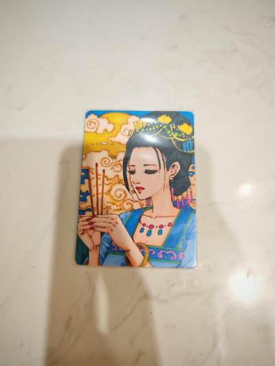 小怪兽卡牌第三十八期 （收拍品  不寄存 消费赠送随机裸卡） - 小花瓣手绘复刻卡貂蝉拜月 048/259