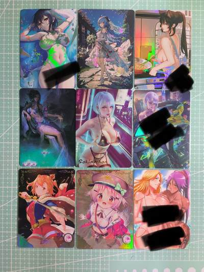 C先生卡牌 第8期 豪杰传亲签 西游姬亲签 卡德曼亲签 人间传亲签（品控显微镜勿拍！默认微瑕。持续收拍品中。。欢迎送拍） - 【自制卡】二次元 动漫妹卡三