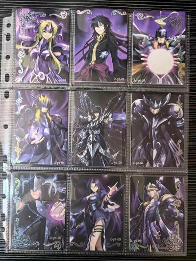 粤A卡牌第10期（9月17日22:00截拍） 圣斗士卡尔德39周年LC/拼图（3套共27张）