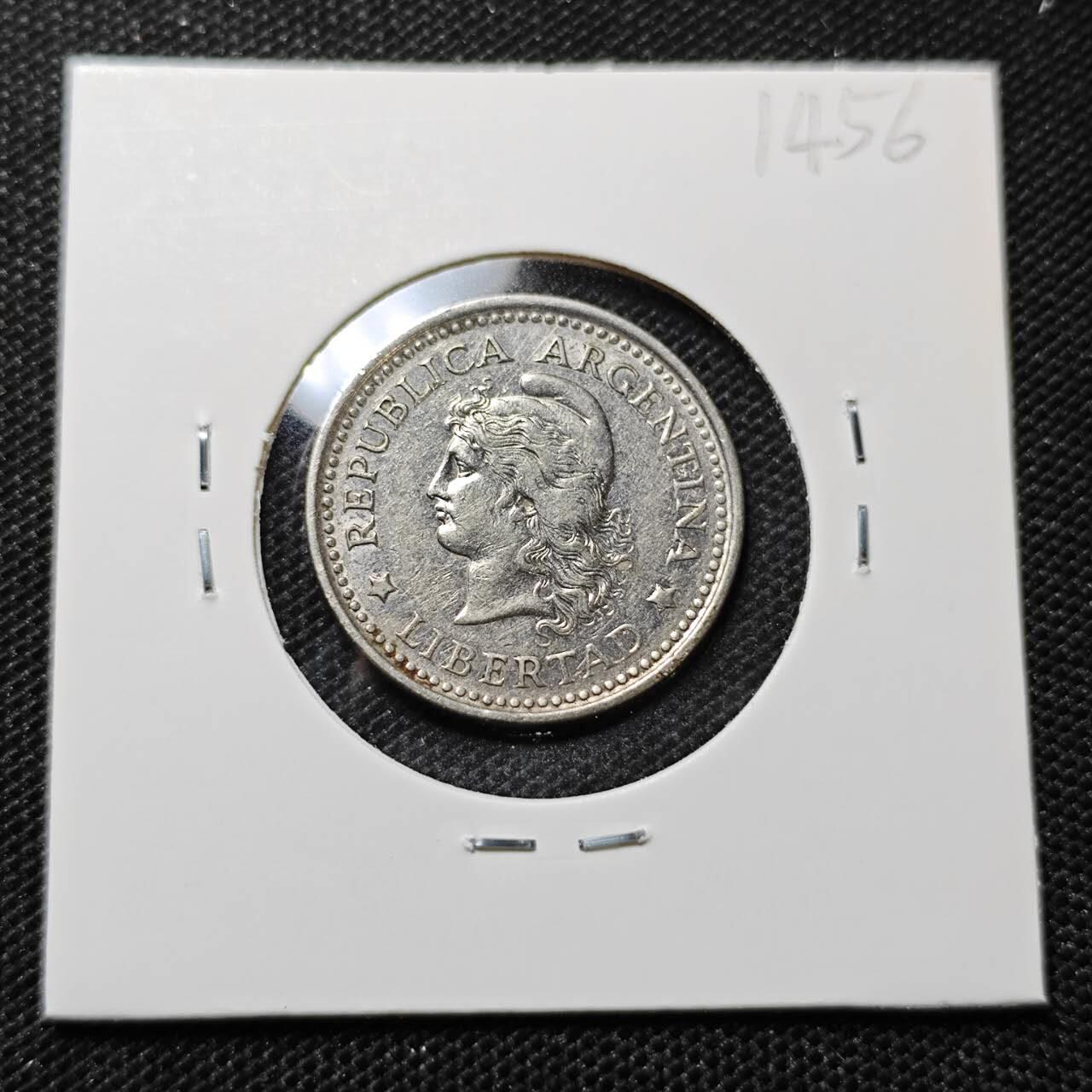 KK钱币收藏小铺 第314期 2月预留时间 周末发货 1959阿根廷50分 