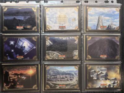 粤A卡牌第6期（8月11日22:00截拍） 圣斗士卡尔德39周年LC/名场景（一套27张）