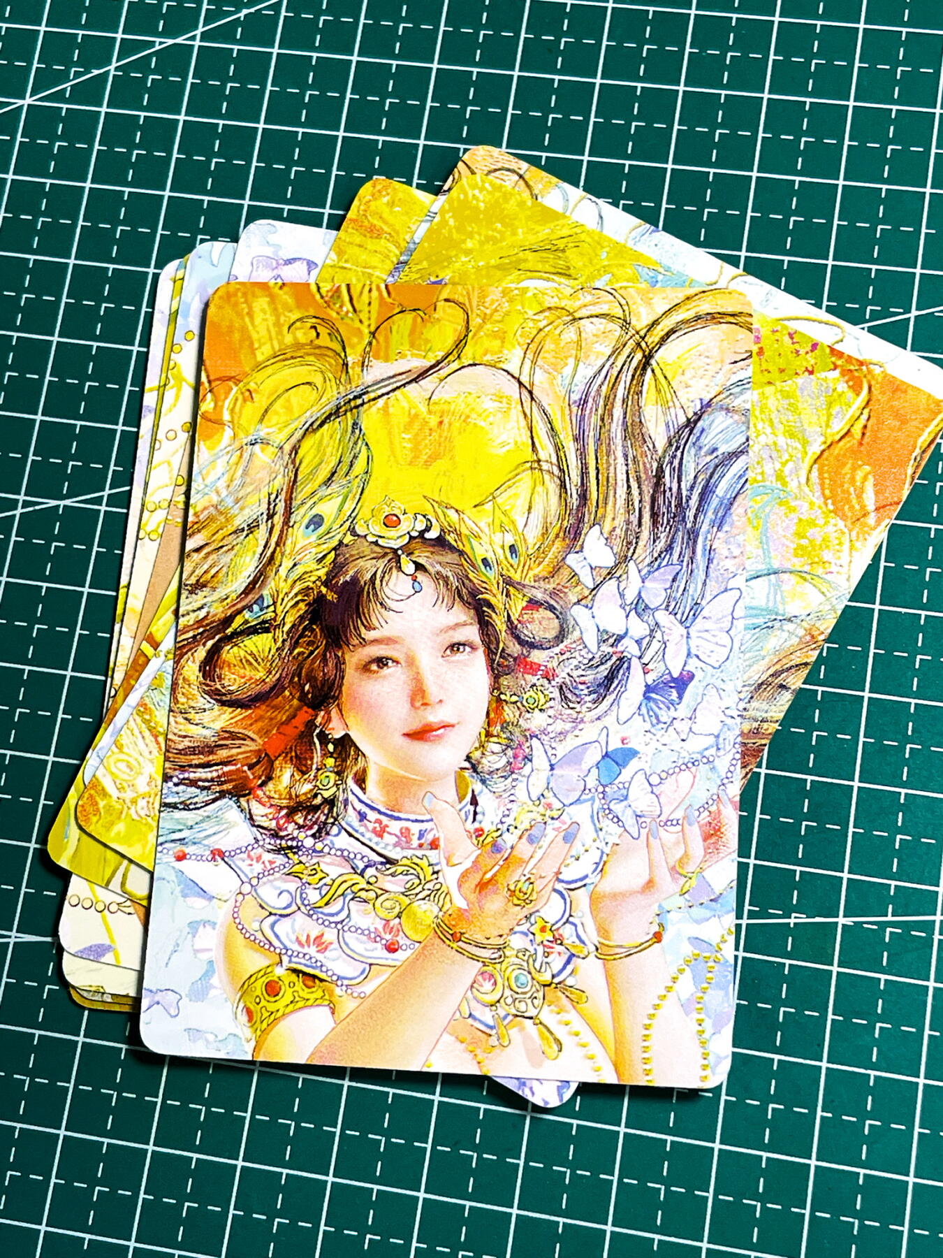 显眼宝25期 颜值精选  燎原卡牌 焱卡文化 人间传 太虚幻境 sp003晴雯 九拼一套