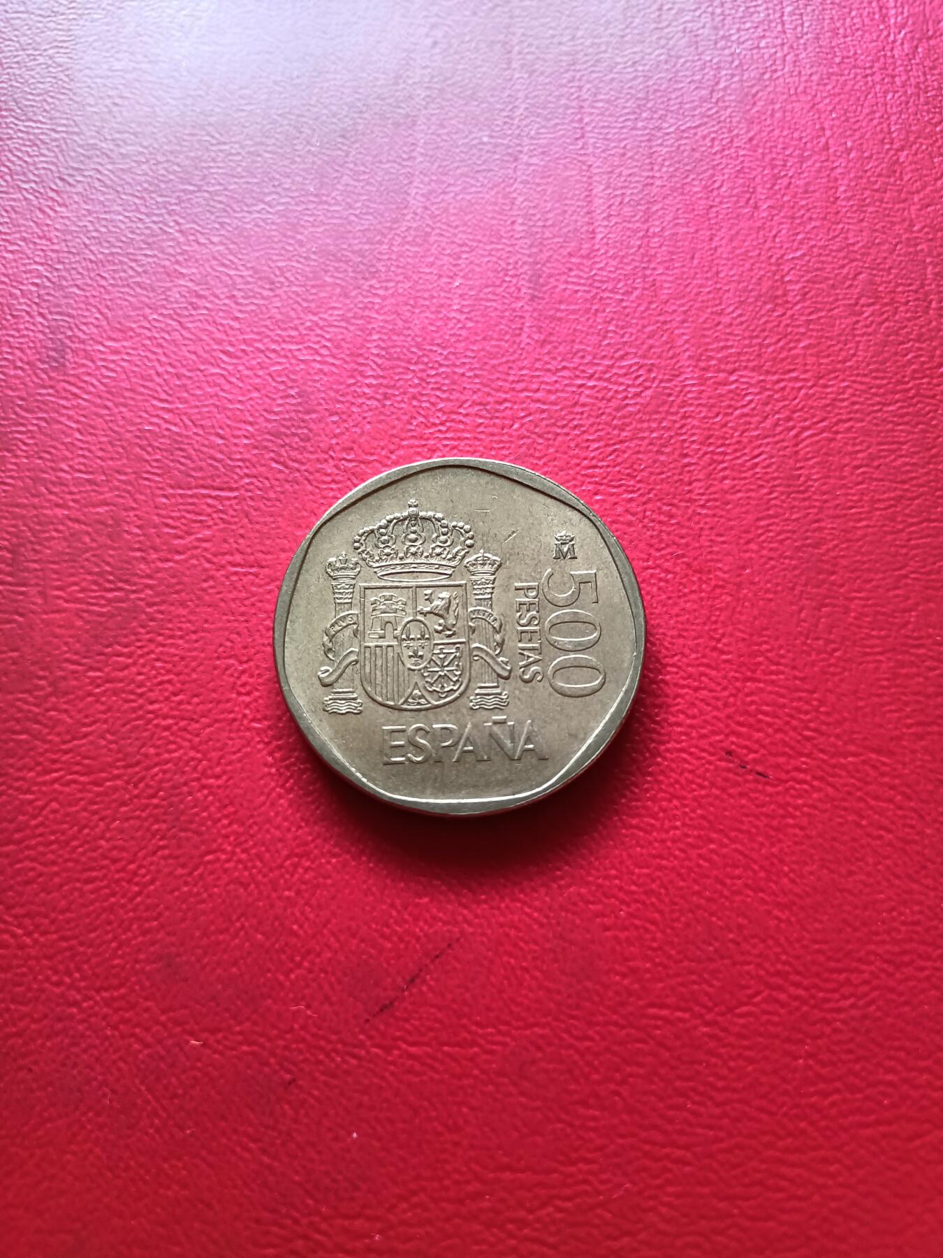 【云涧收藏】第四十九场 西班牙1989年500比塞塔
