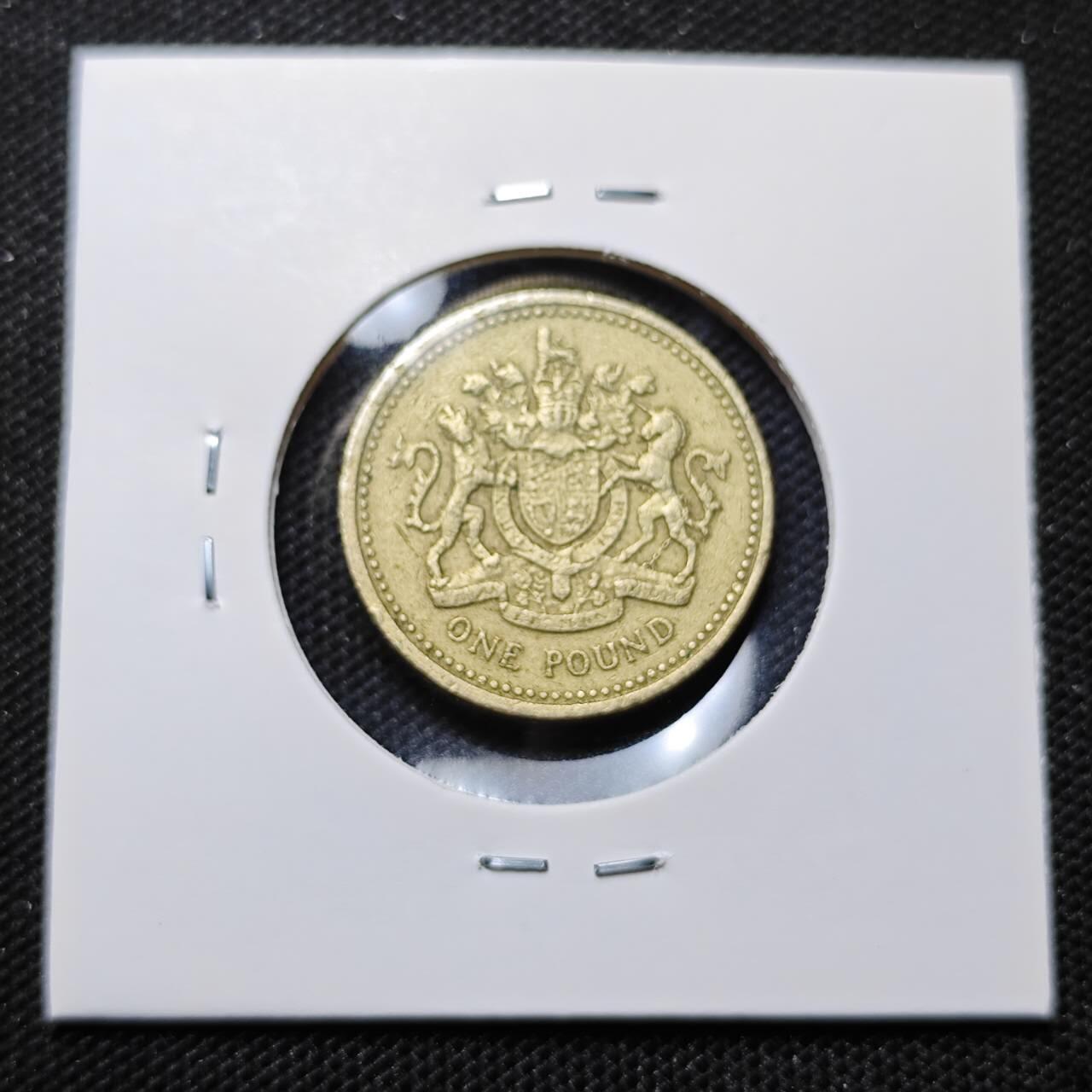 KK钱币收藏小铺 第314期 2月预留时间 周末发货 1993英国1镑 