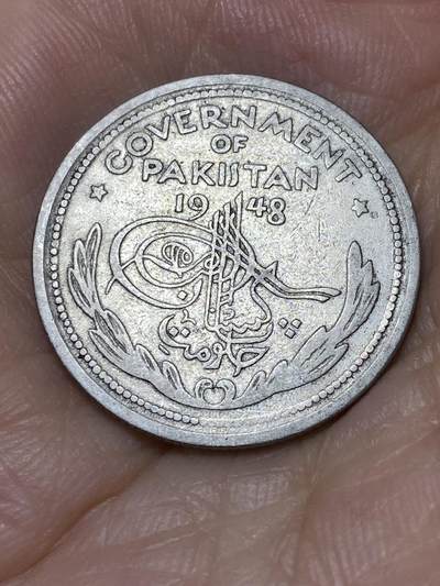 2025年第七十三场(总第九十九场）外国好品散币(免佣金) 少见–巴基斯坦🇵🇰1948年半卢比(独立后第一套，首发年仅发行3年)