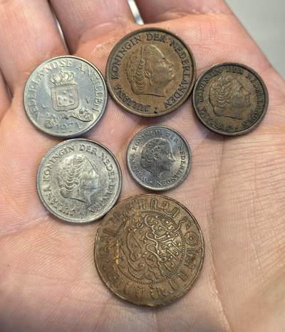 南宋泉阁俄币 外币 国币 专场第十五期【送拍无额外佣金】 - 荷兰钱币一组六枚 通货好品