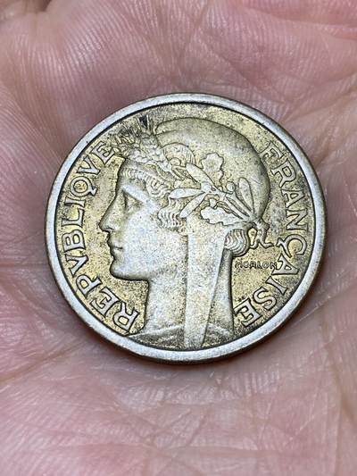 2025年第七十三场(总第九十九场）外国好品散币(免佣金) 法国🇫🇷1941年2法郎(铝青铜材质，关门年)