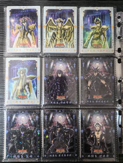 粤A卡牌第6期（8月11日22:00截拍） 圣斗士卡尔德39周年LC/圣战斗士典藏（一套26张）