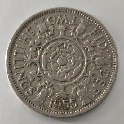 Krab外币市集Vol.22 - 英国1955年2先令