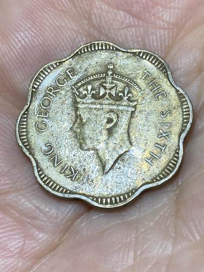 2025年第七十三场(总第九十九场）外国好品散币(免佣金) 英属锡兰1951单年份10分(乔治六世第三版)