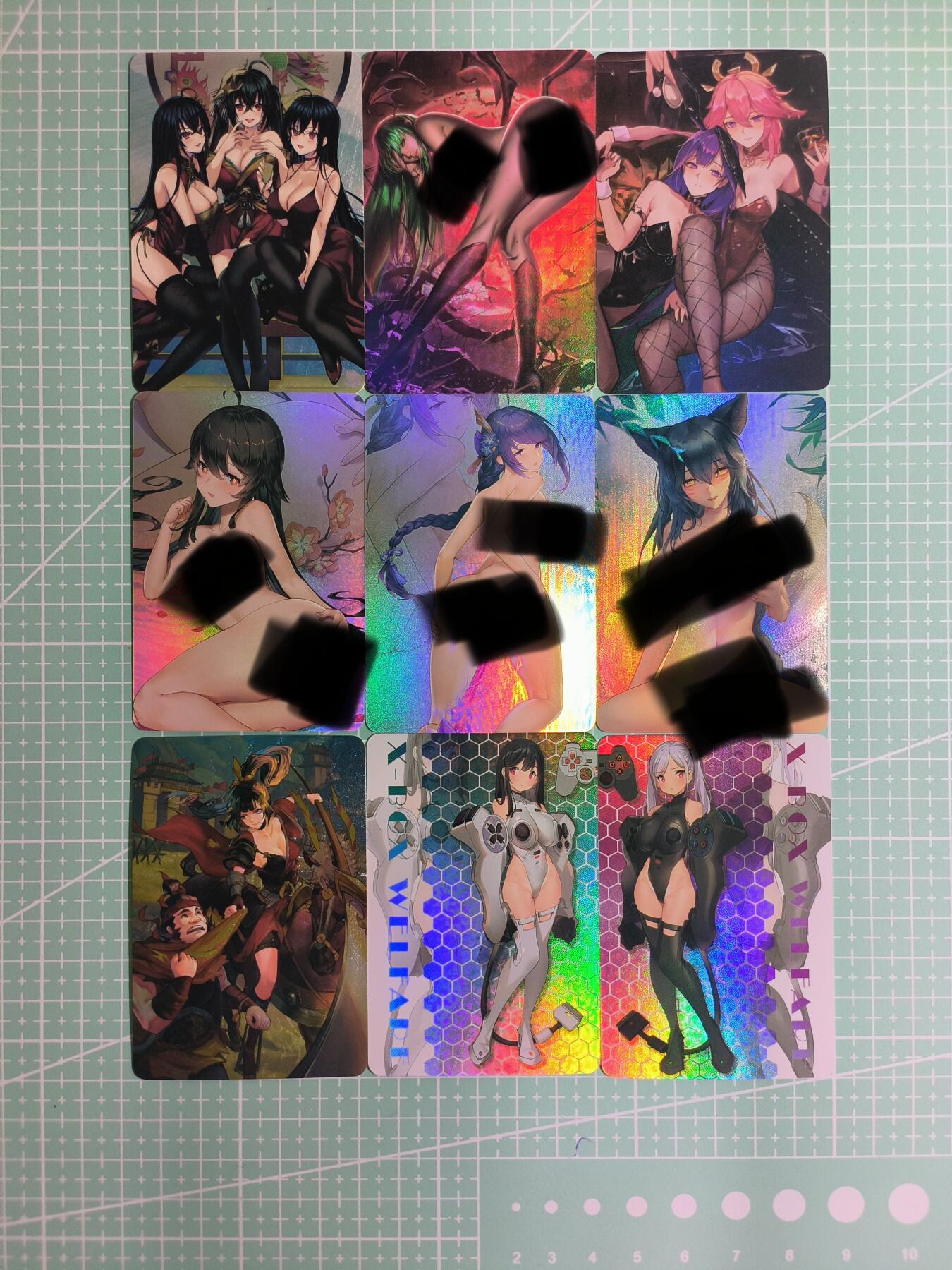 C先生卡牌 第8期 豪杰传亲签 西游姬亲签 卡德曼亲签 人间传亲签（品控显微镜勿拍！默认微瑕。持续收拍品中。。欢迎送拍） 【自制卡】二次元 游戏/动漫妹卡奈卡组合7