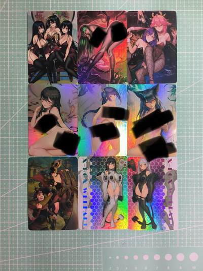 C先生卡牌 第8期 豪杰传亲签 西游姬亲签 卡德曼亲签 人间传亲签（品控显微镜勿拍！默认微瑕。持续收拍品中。。欢迎送拍） - 【自制卡】二次元 游戏/动漫妹卡奈卡组合7