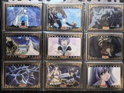 粤A卡牌第10期（9月17日22:00截拍） 圣斗士卡尔德39周年LC/名场面（一套54张）