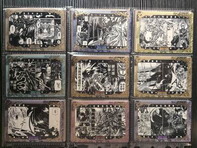 粤A卡牌第10期（9月17日22:00截拍） 圣斗士卡尔德39周年LC/名场面（一套54张）