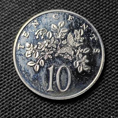 KK钱币收藏小铺 第314期 2月预留时间 周末发货 -  1976牙买加10分精制币