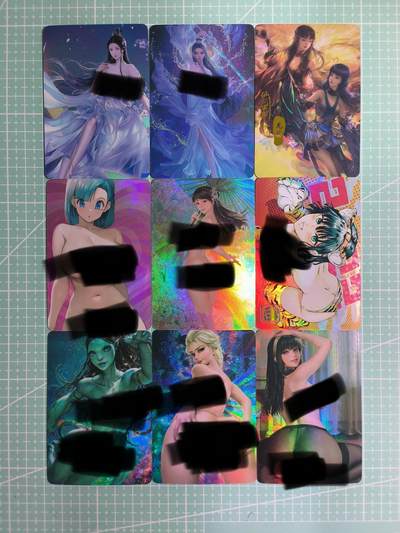 C先生卡牌 第8期 豪杰传亲签 西游姬亲签 卡德曼亲签 人间传亲签（品控显微镜勿拍！默认微瑕。持续收拍品中。。欢迎送拍） - 【自制卡】二次元 游戏/动漫妹卡奈卡组合1