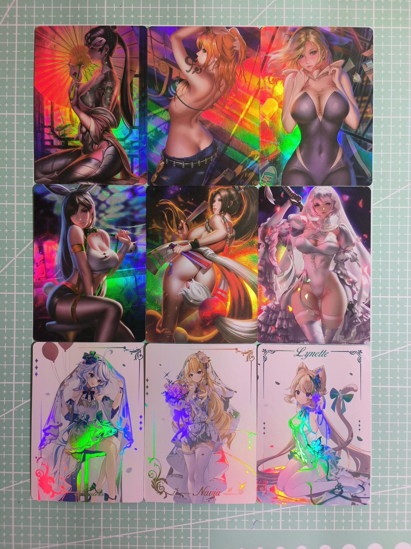 C先生卡牌 第8期 豪杰传亲签 西游姬亲签 卡德曼亲签 人间传亲签（品控显微镜勿拍！默认微瑕。持续收拍品中。。欢迎送拍） 【自制卡】二次元 动漫妹卡九