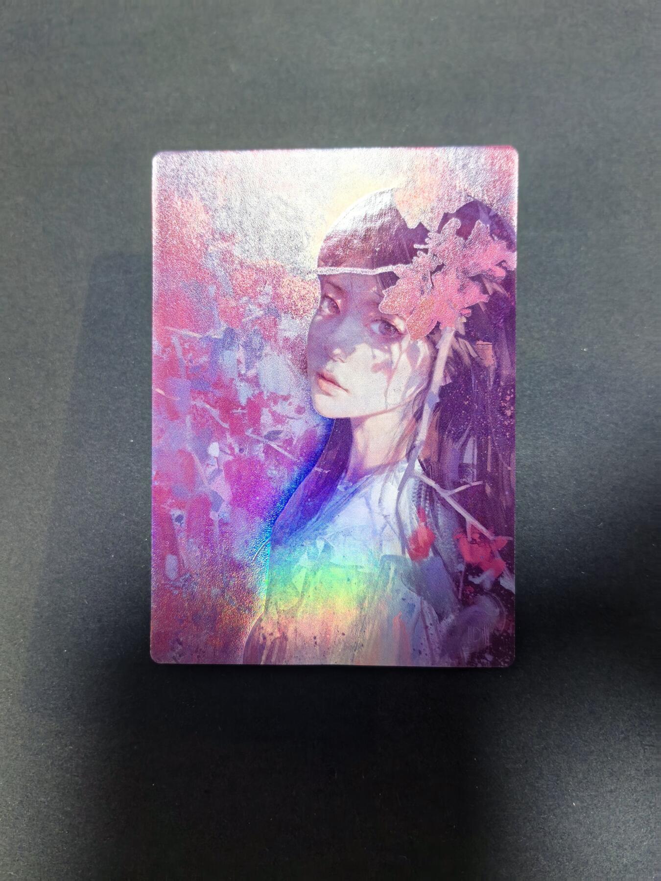 卡牌限时022期活动专场 名谷屋-众里寻她-炫彩02号女神1张全新