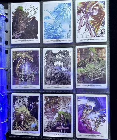 粤A卡牌第10期（9月17日22:00截拍） 圣斗士卡尔德39周年LC/同人特典（一套45张）