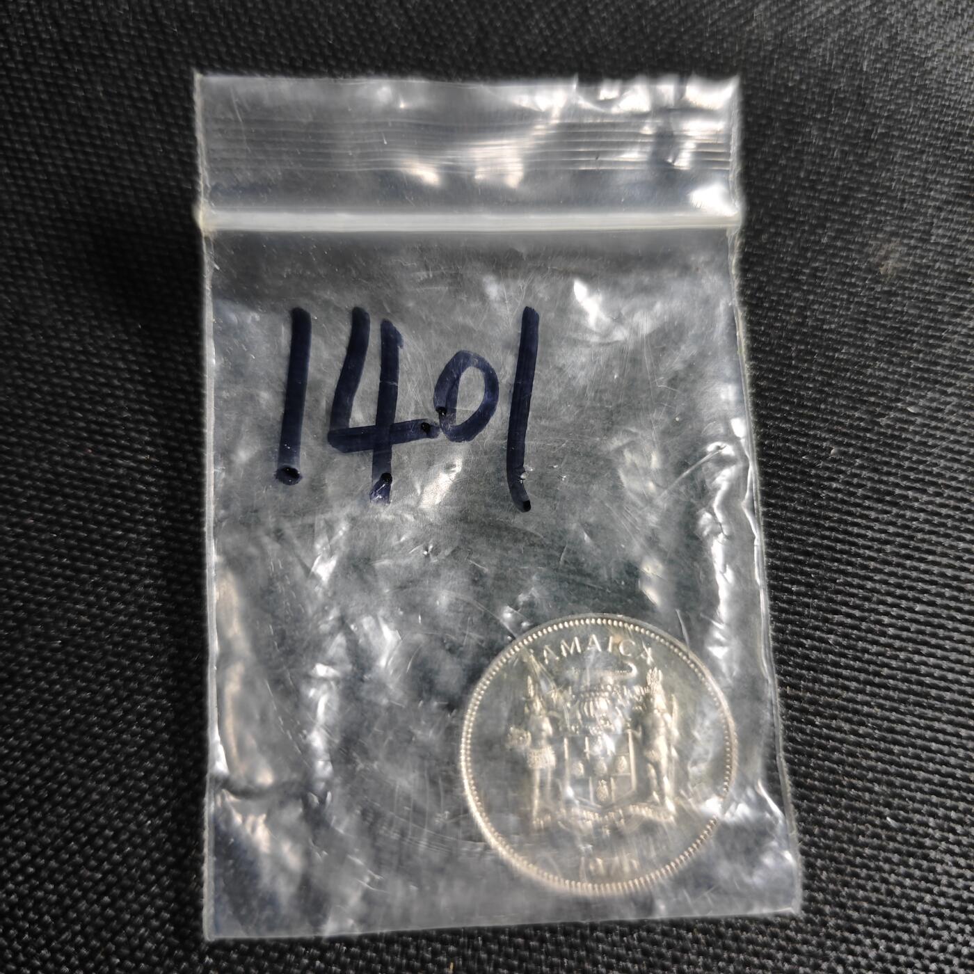 KK钱币收藏小铺 第314期 2月预留时间 周末发货  1976牙买加5分精制币