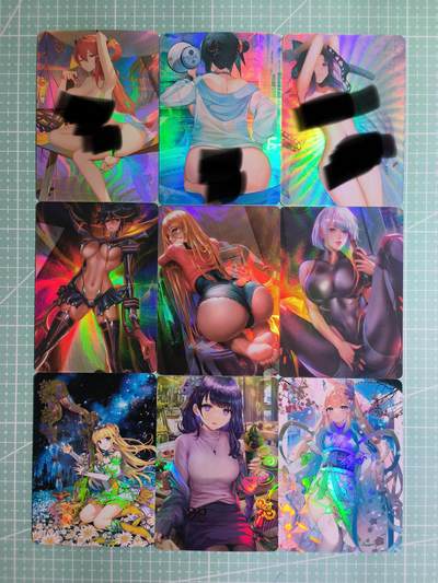 C先生卡牌 第8期 豪杰传亲签 西游姬亲签 卡德曼亲签 人间传亲签（品控显微镜勿拍！默认微瑕。持续收拍品中。。欢迎送拍） - 【自制卡】二次元 动漫妹卡五