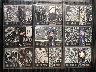 粤A卡牌第10期（9月17日22:00截拍） 圣斗士卡尔德39周年LC/热血漫画（一套30张）