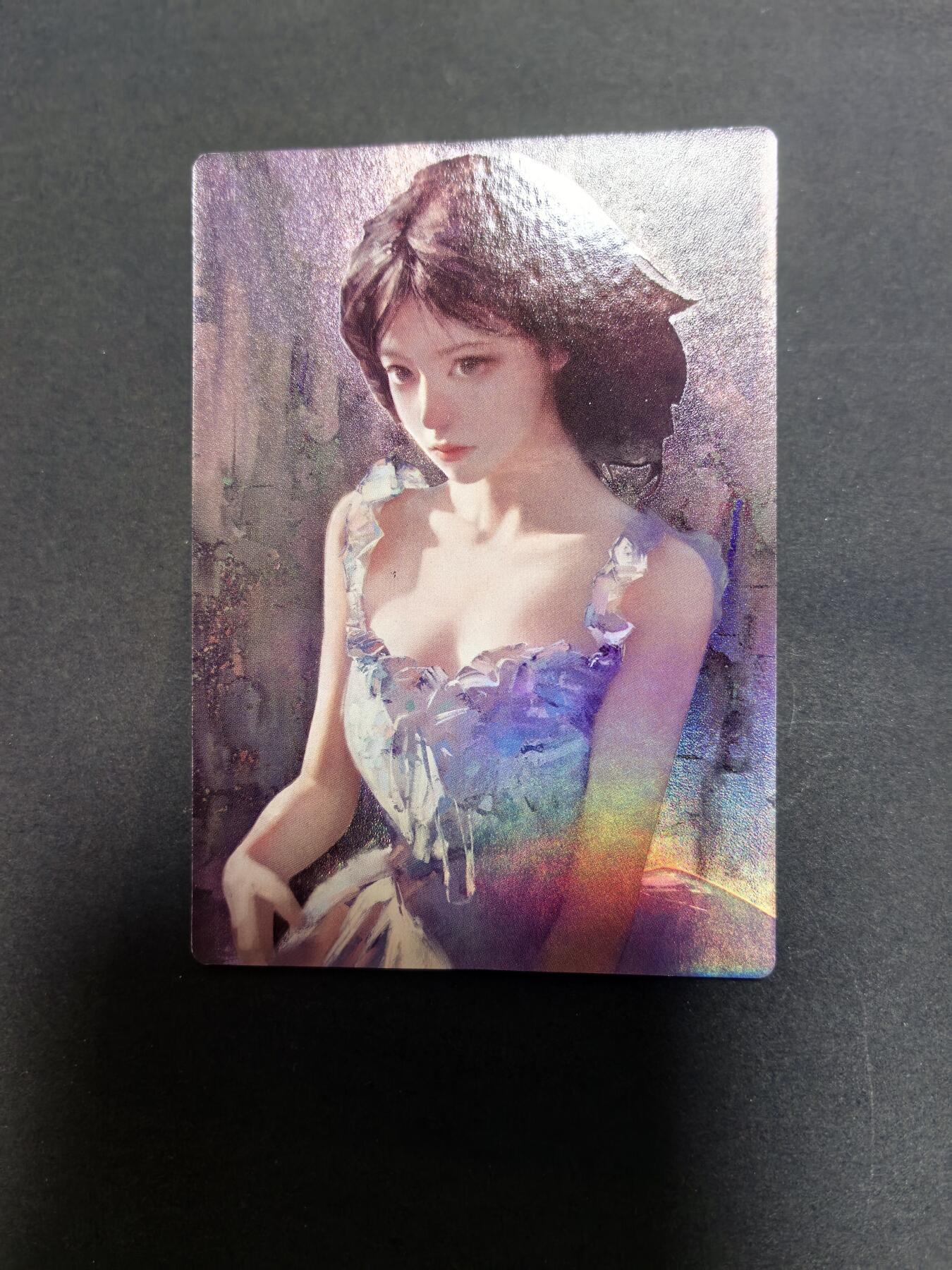 卡牌限时022期活动专场 名谷屋-众里寻她-炫彩023号女神1张全新