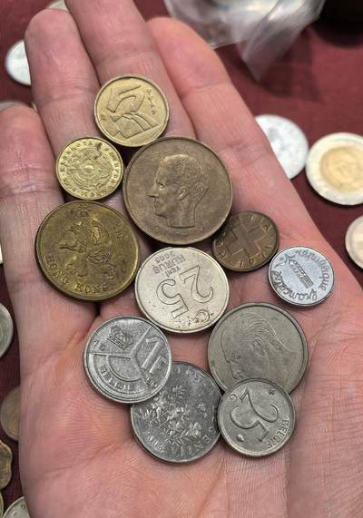 南宋泉阁俄币 外币 国币 专场第十五期【送拍无额外佣金】 - 各类外国钱币一组十一枚