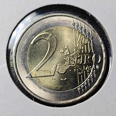KK钱币收藏小铺 第314期 2月预留时间 周末发货 - 2002欧盟德国2欧元好品