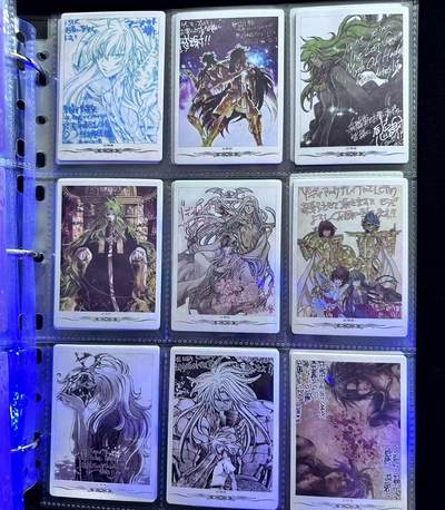 粤A卡牌第10期（9月17日22:00截拍） 圣斗士卡尔德39周年LC/同人特典（一套45张）