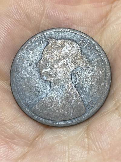 2025年第七十四场(总第一百场）外国好品散币(免佣金) - 英国🇬🇧1882年半便士H版(维多利亚女王中年第三版，H标喜敦厂造)