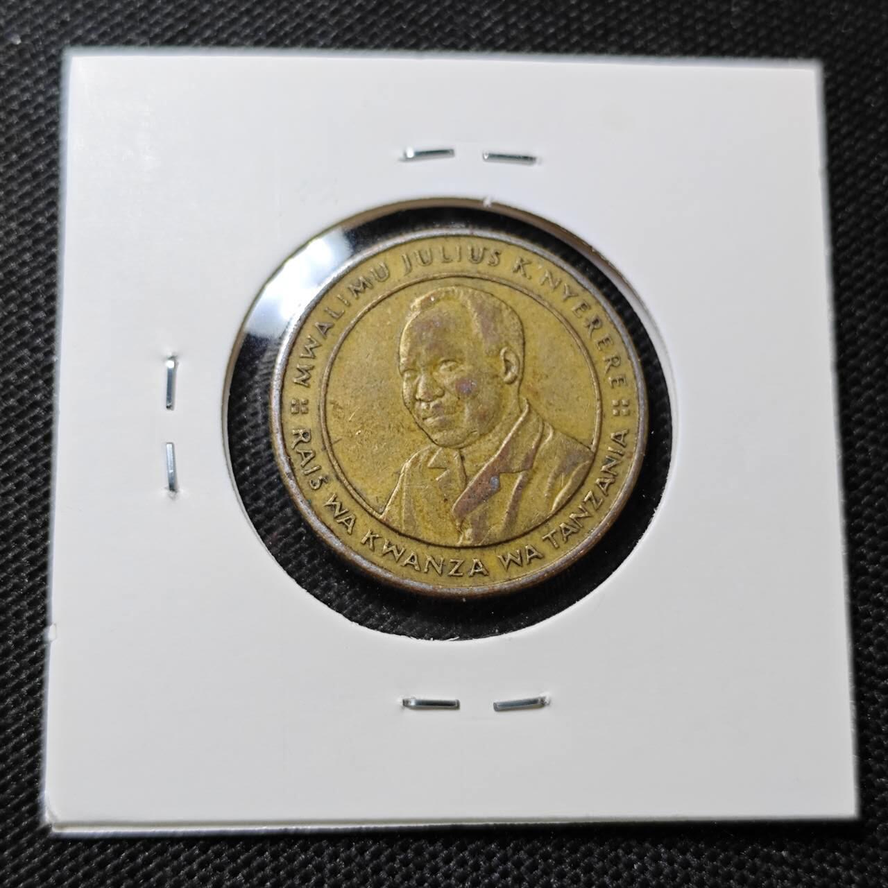 KK钱币收藏小铺 第314期 2月预留时间 周末发货 1994坦桑尼亚100先令 