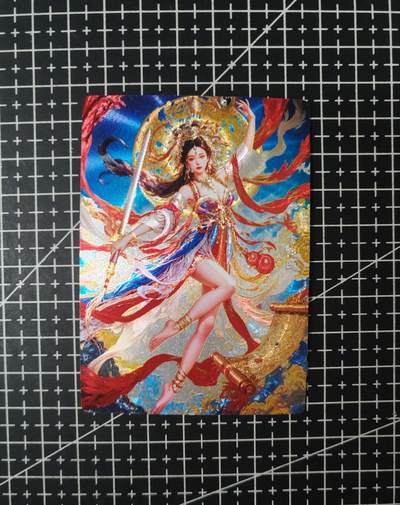 铃鹿第六期（提示一：自制卡难免瑕疵，可能存在撞角爆边等出厂瑕疵，介意慎拍；提示二：参拍请慎重，跑单押金不退的）） - 奇点玄灵谱粗闪九天玄女
