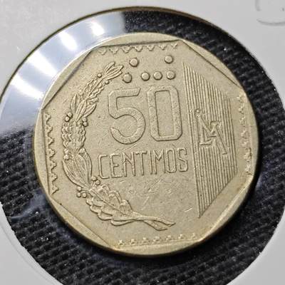 KK钱币收藏小铺 第315期 2月预留时间 周末发货 - 1993秘鲁50分 