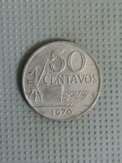 2025年第69场各国散币拍卖（总第69场） - 巴西1970年50分