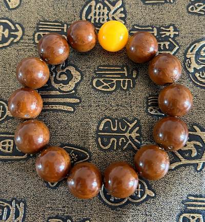 手串，小玉件杂项 紫金鼠手串